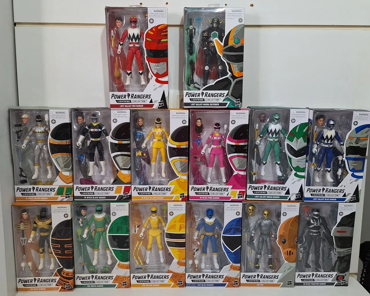 Caixas Power Rangers Lightning Collection  - Foto 4