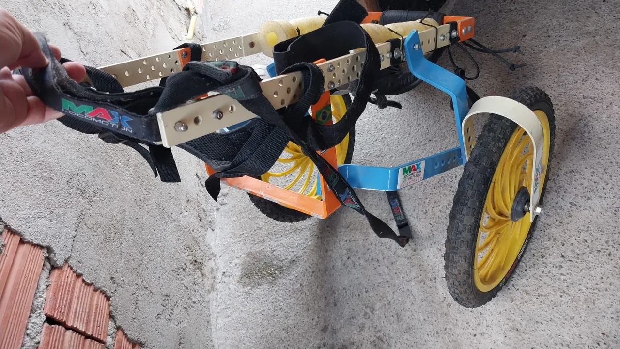 Carrinho de transporte para animais( Cadeira de Rodas para cachorro) - Foto 3