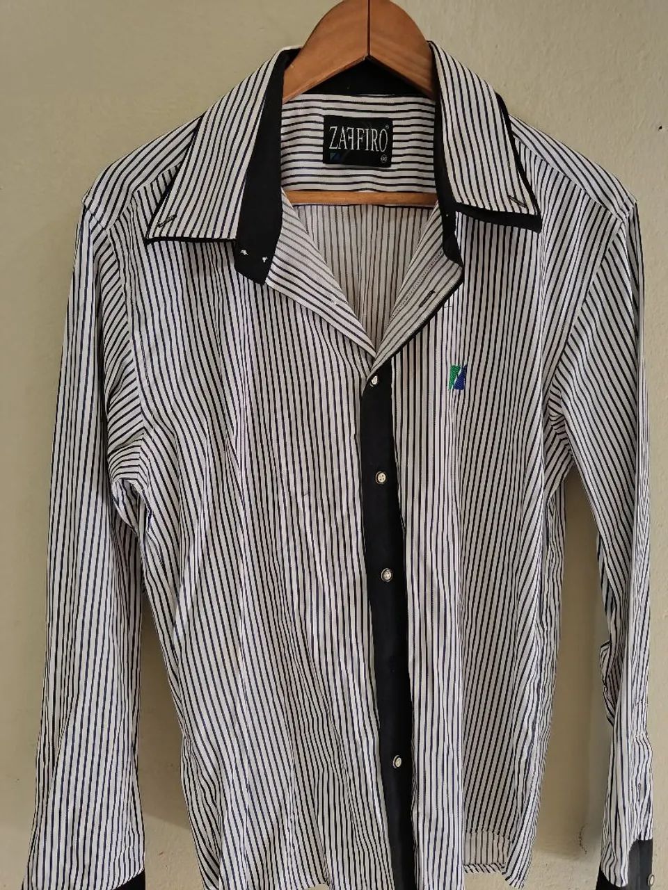 Camisa Listrada Zafiro G - Foto 4