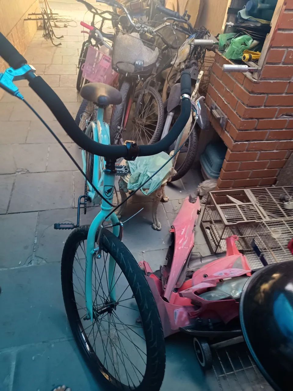 Bicicleta verde  praiana  - Foto 4