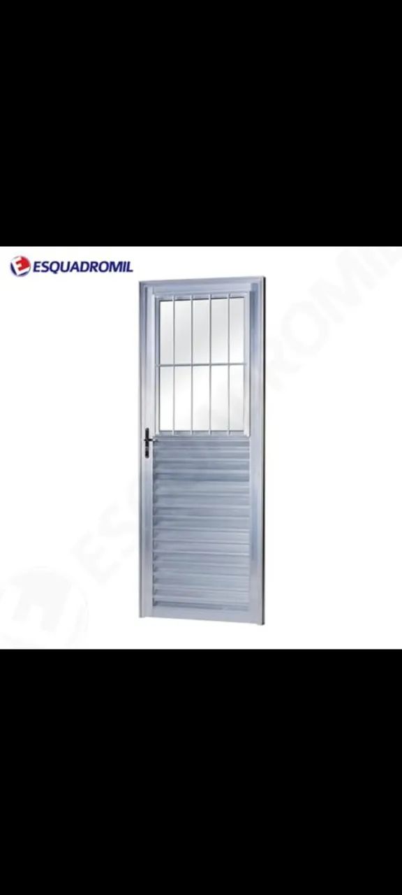 Porta de alumínio, porta de madeira; para quarto, janela, basculante e muito mais! - Foto 2