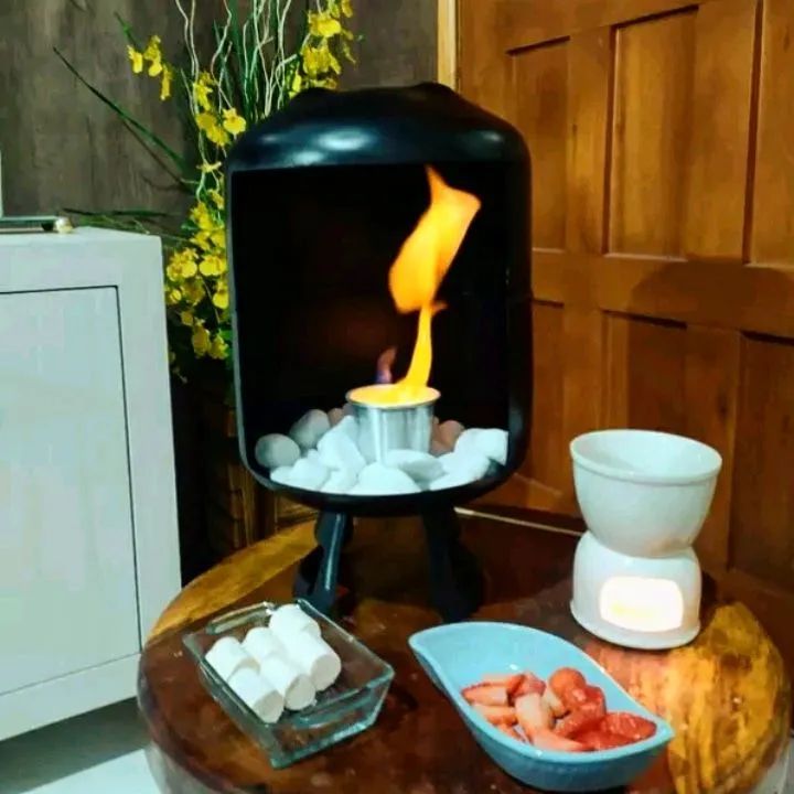 Fogareiro para Fondue e Marshmallow