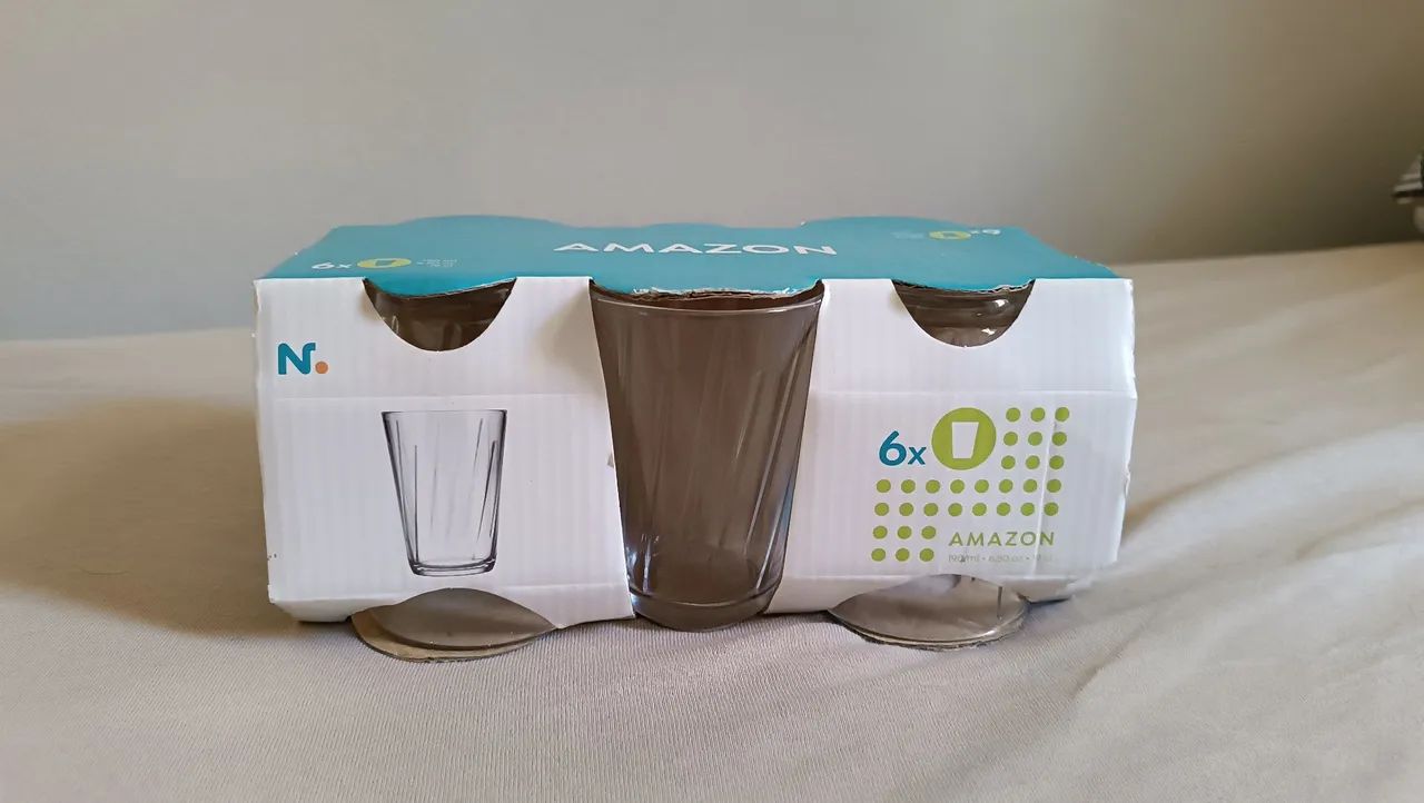 Kit de 6 Copos de Vidro - Foto 4