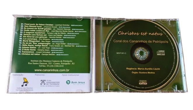 CD Coral Canarinhos de Petrópolis 2009 Sony - Foto 5