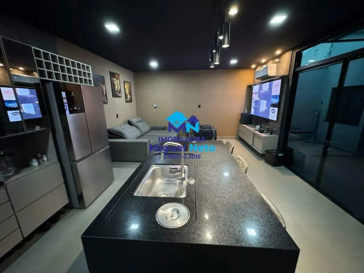 BAIRRO NOVO CASA MODERNA COM COZINHA GOURMET