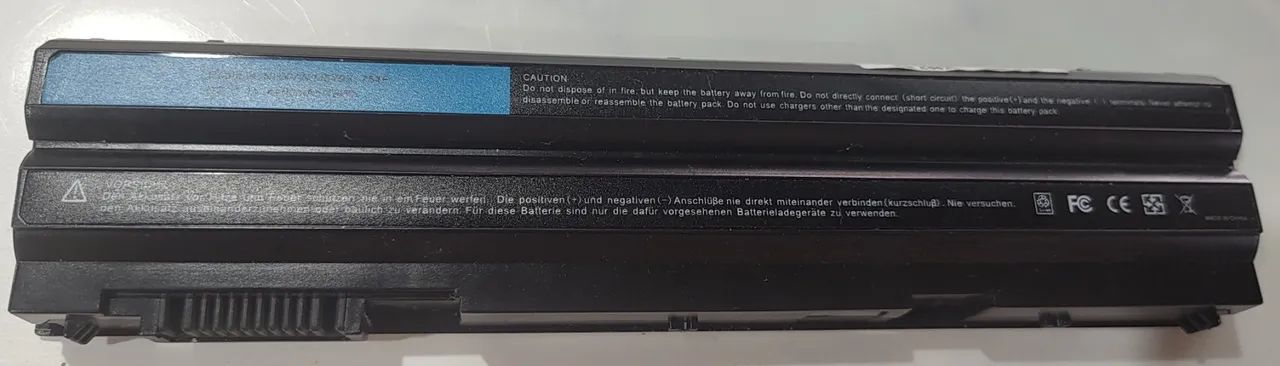 Bateria Para Notebook Dell E6420 - Latitude Vostro Inspiron Preto - Foto 3