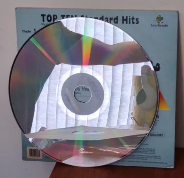 Laser Disc LD Pioneer Top Ten Standard Hits Volume 9 com função Multiplex - Foto 3