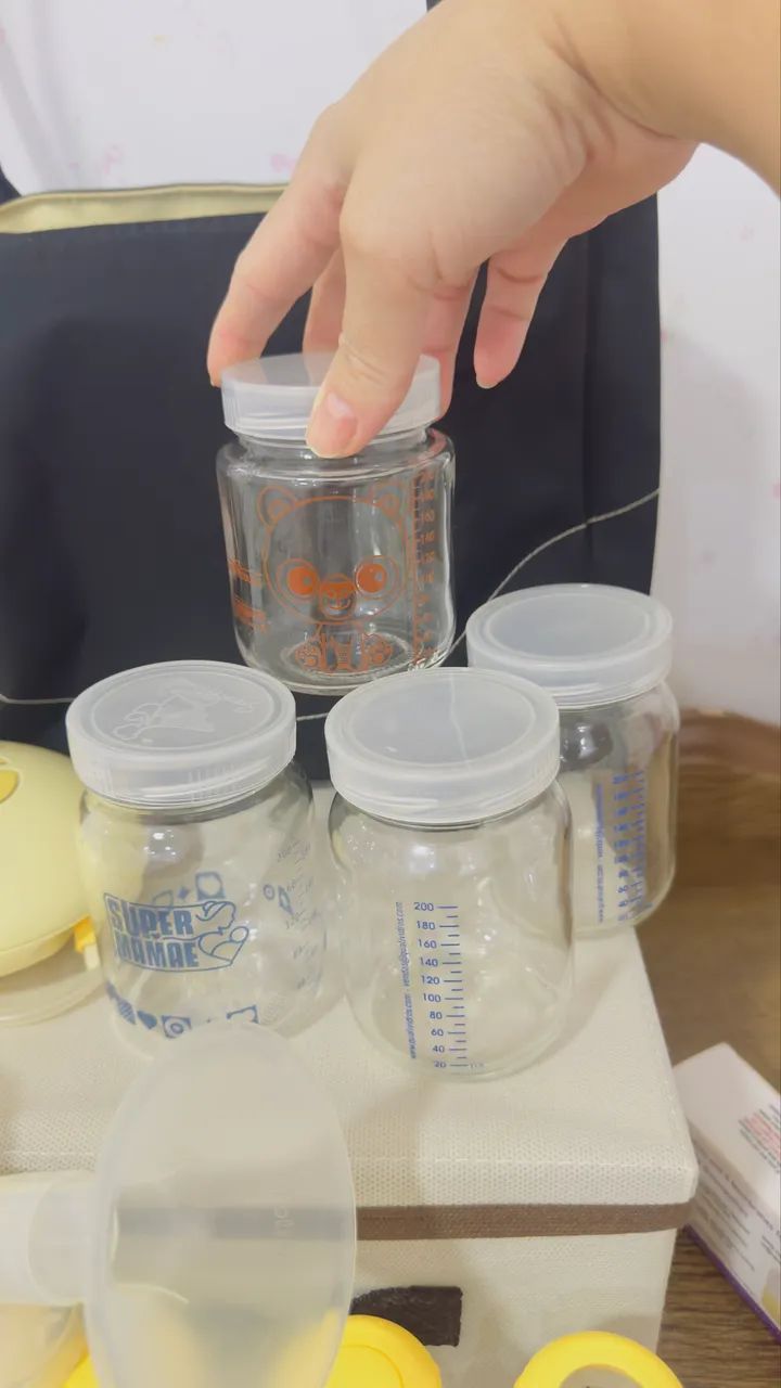 Bomba de leite elétrica MEDELA  - Foto 6