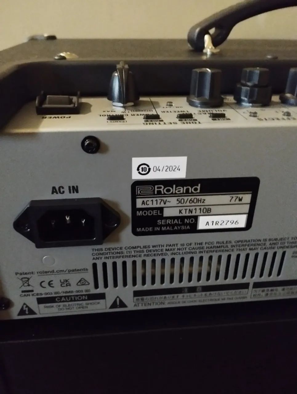 Cubo Amplificador Baixo Boss Katana 110 Bass - Foto 4