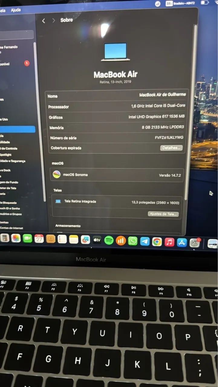 Macbook Air I5 Duol Core, 8GB, 13,3 Pol - Foto 2