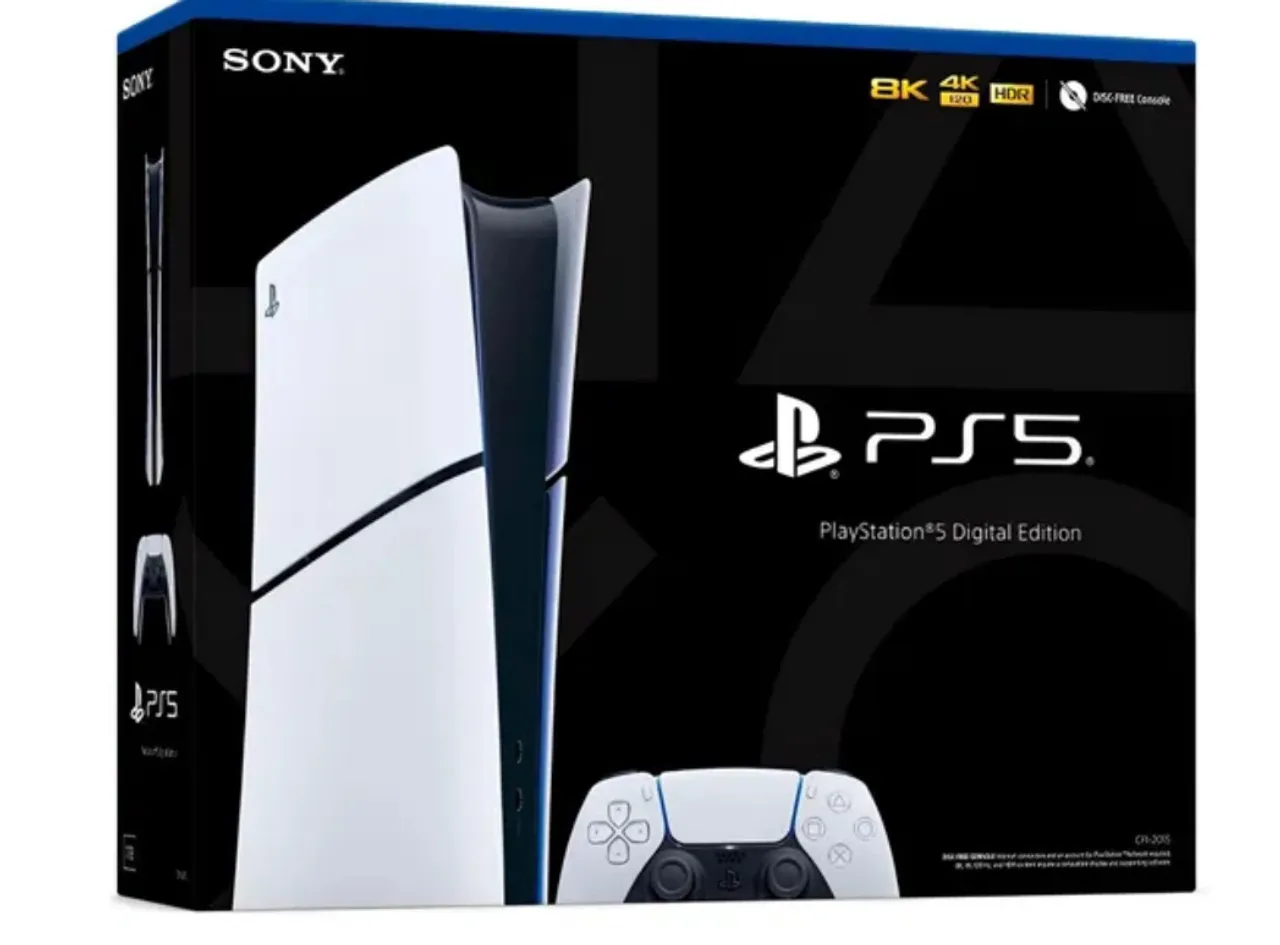 PlayStation 5 Digital Edition - Novo / Lacrado