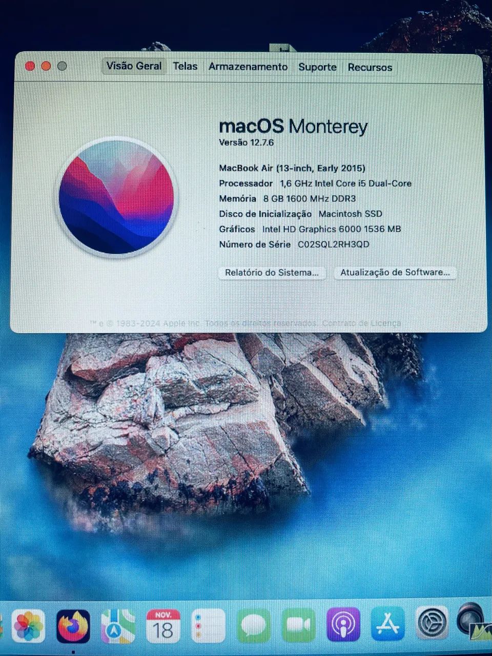 MacBook Air 13 - 2015 - 128 SSD - 8GB - Notebooks - Candelária