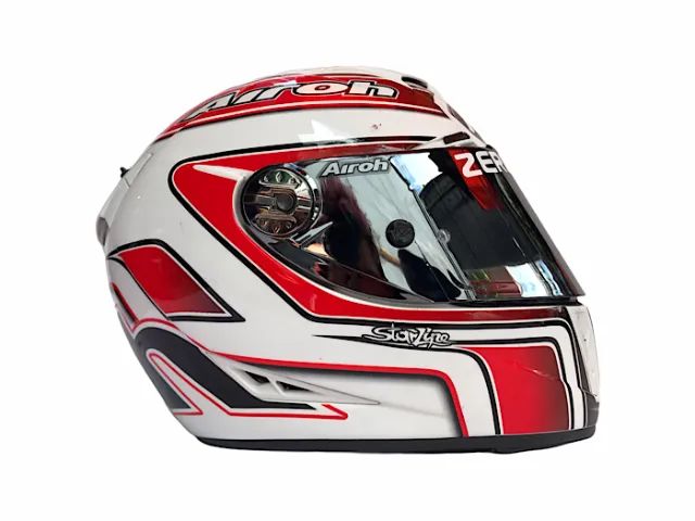 Capacete Airoh Gp 500 Drive Tamanho 60 Seminovo - Foto 2