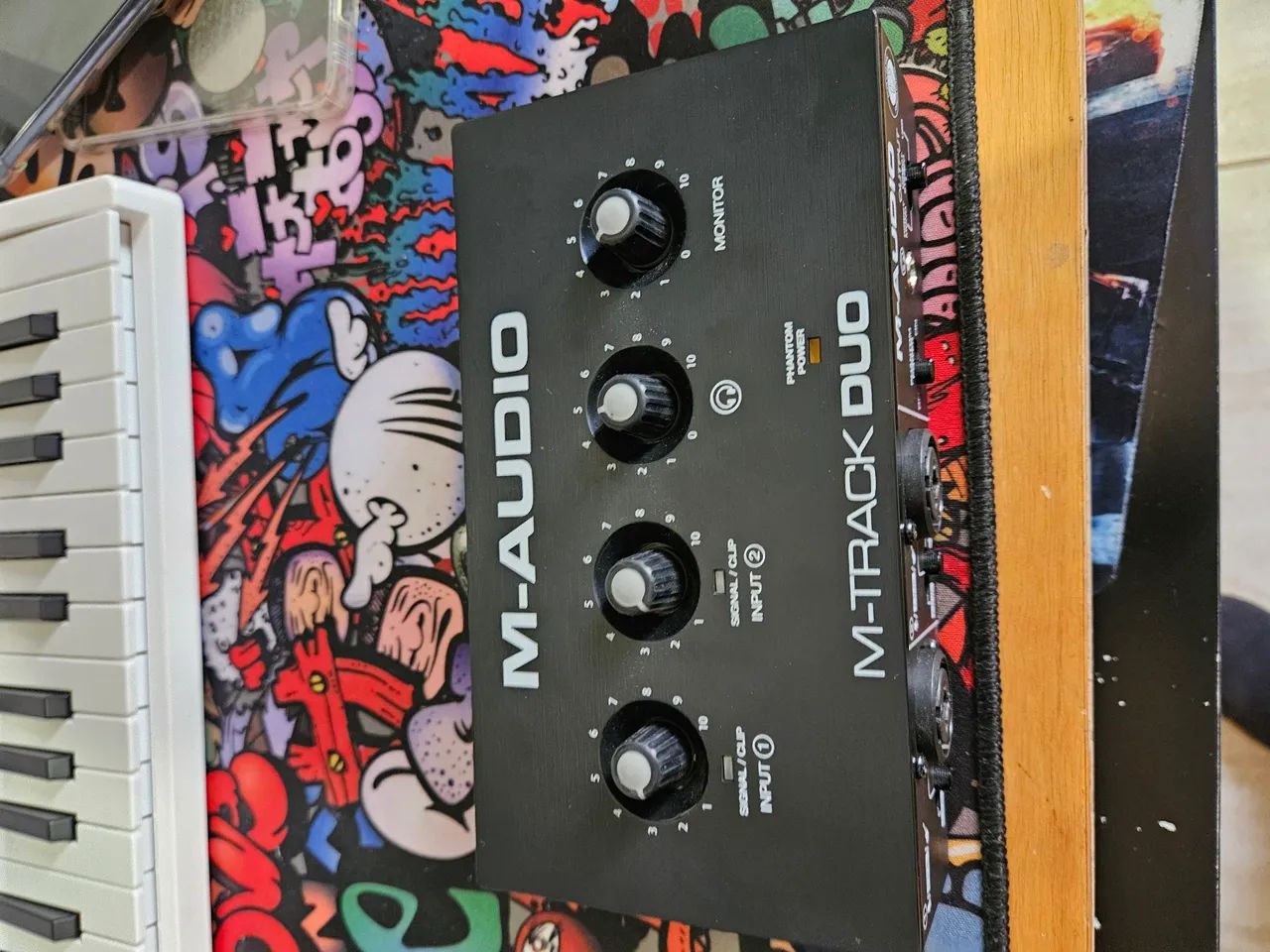 Interface de Áudio M-Audio M-Track Duo