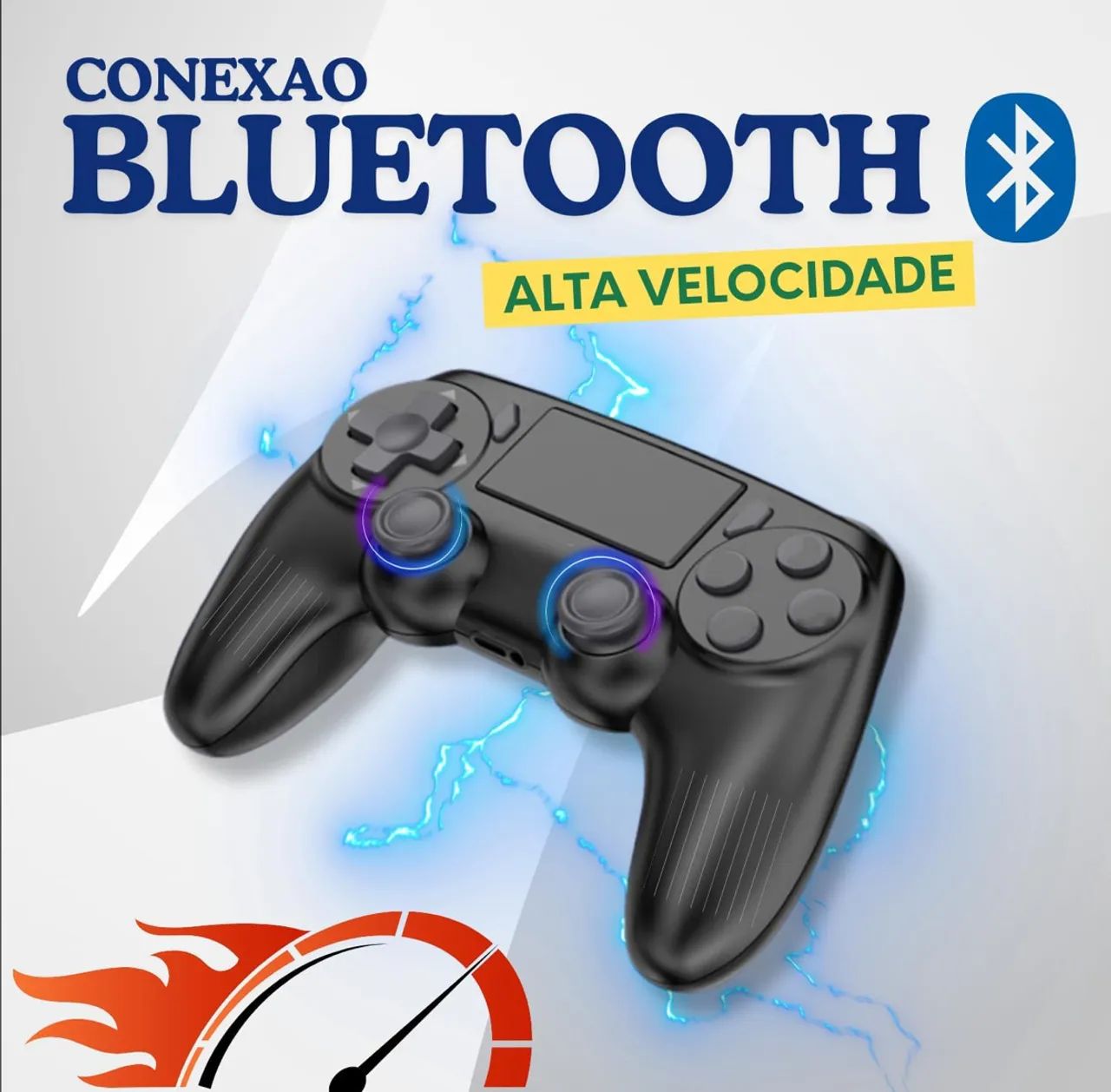 Controle PS4 PlayStation 4 - Preto - Foto 2