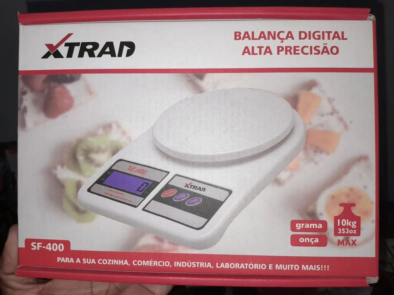 BALANÇA DIGITAL ALTA PRECISÃO 10KG  MODEL SF=400