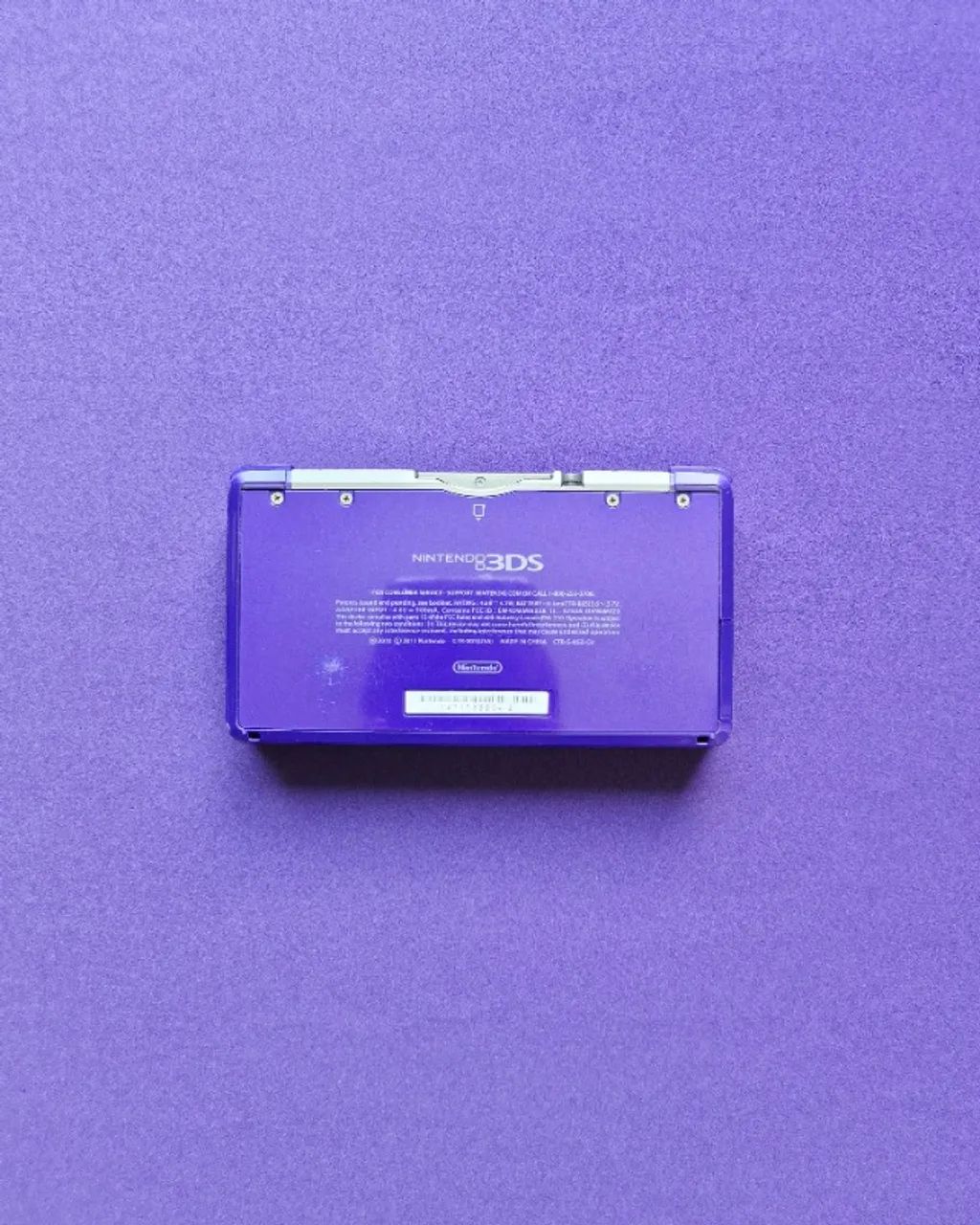 Nintendo 3DS Roxo Desbloqueado 64Gb Seminovo - Foto 5