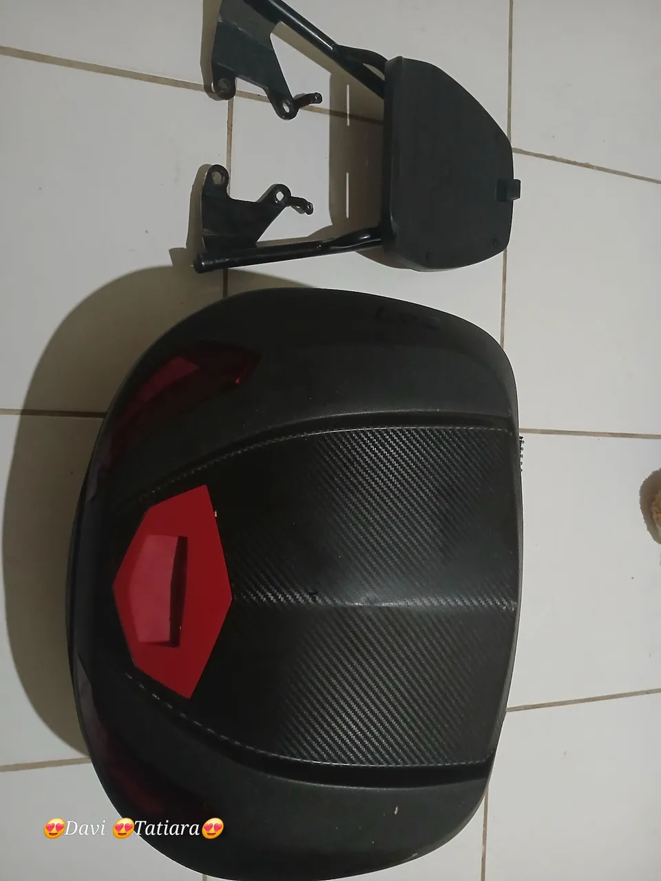 Baú para moto com design moderno