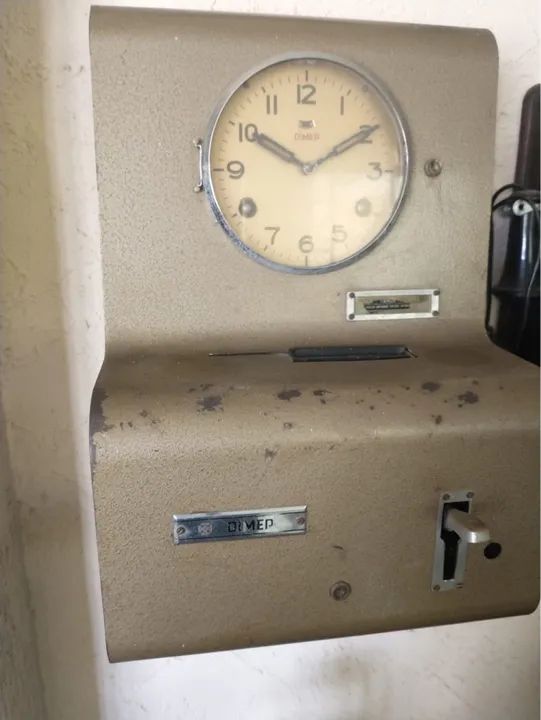 Relógio de ponto antigo dimep  - Foto 3