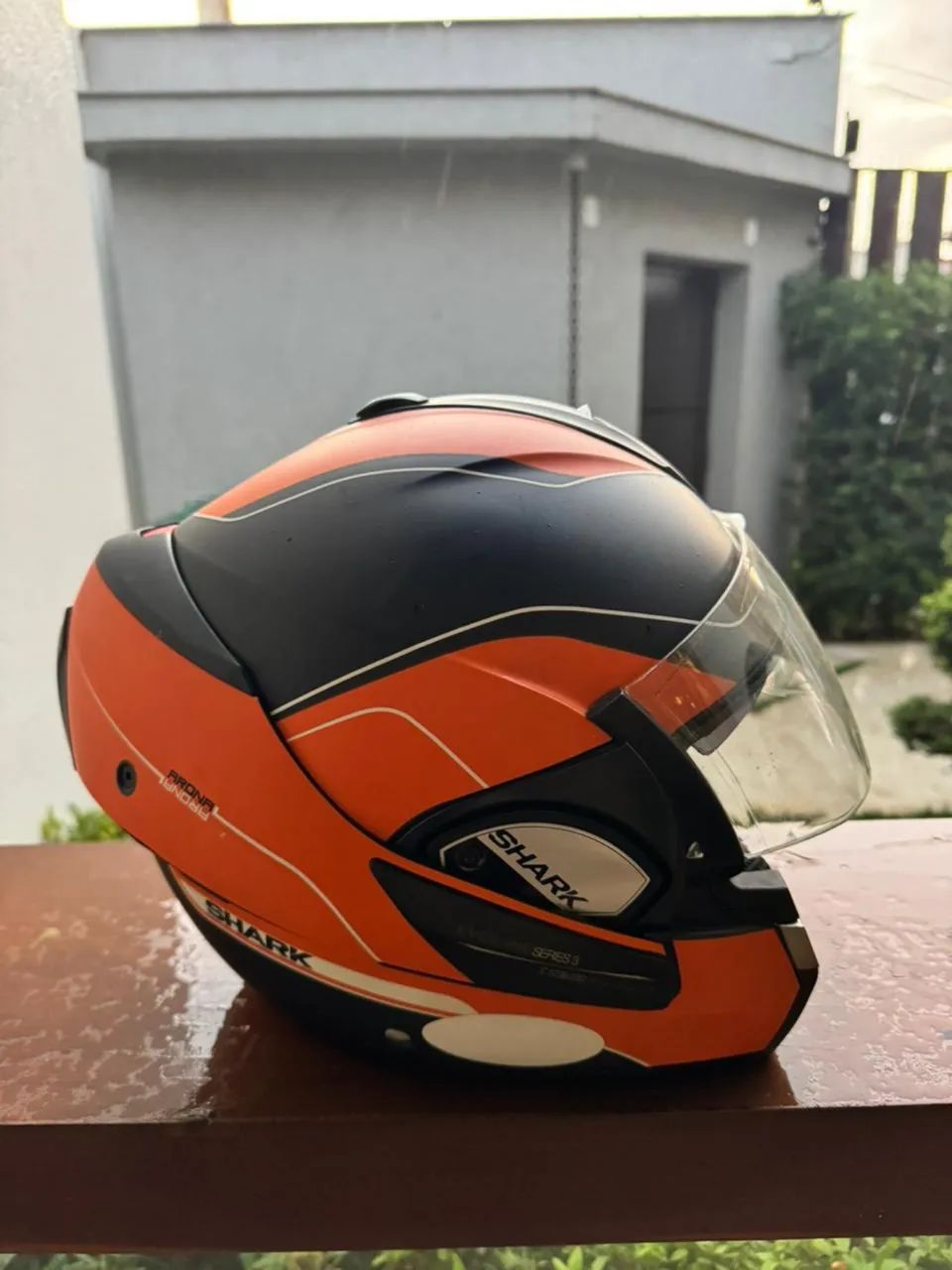 Capacete Escamoteável Shark; Modelo: EvoLine Series Peças para