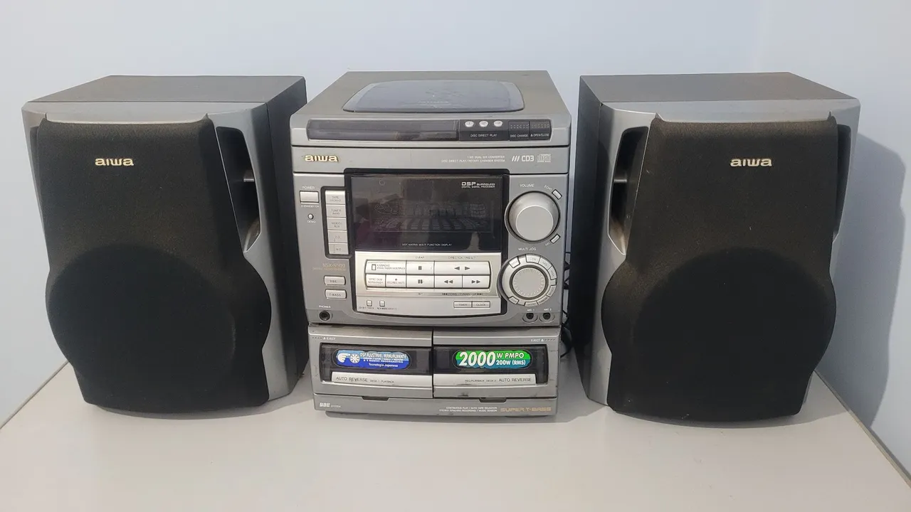 Aparelho de som Aiwa Nsx-S509 2000w / 200 rms
