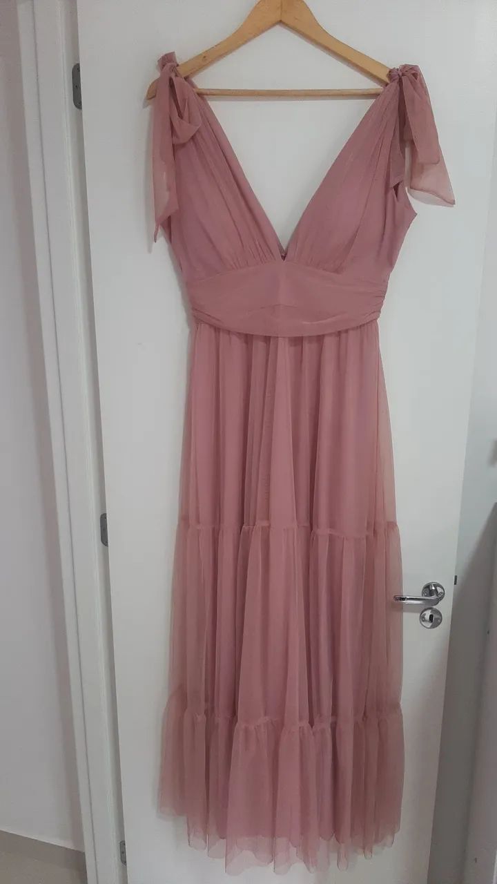 Vestido Rosa de Festa - Foto 2