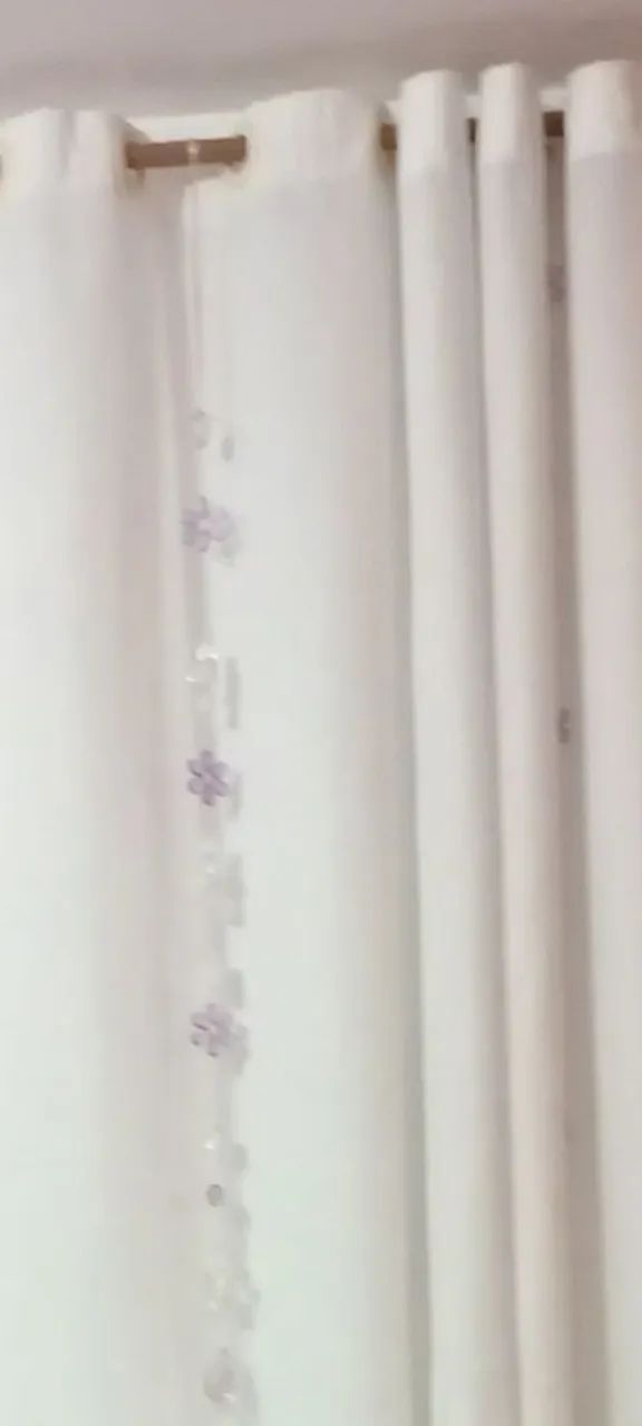 Enfeites decorativos de flores e contas de cristal - Foto 4