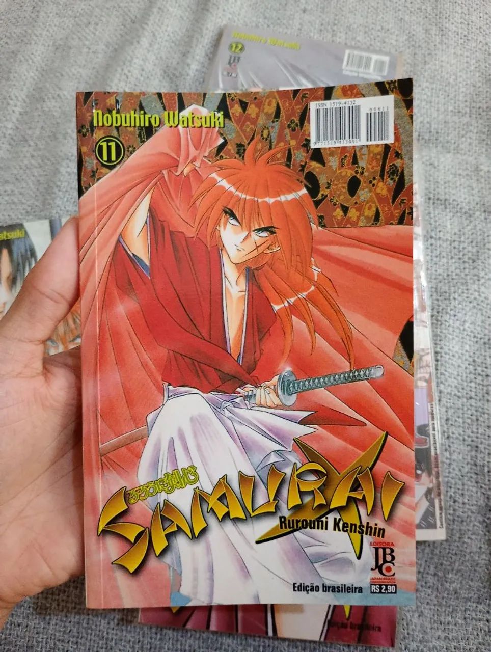 Mangá Rurouni Kenshin Volumes 10 a 16 - Foto 3