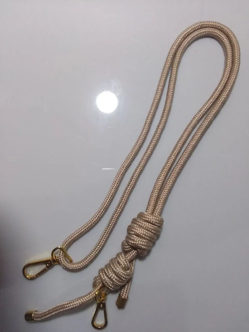 Alça para bolsa em corda naútica ajustável