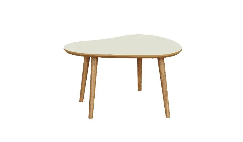 Conjunto de Duas Mesas de Centro Orgânica 100% MDF. - Foto 5