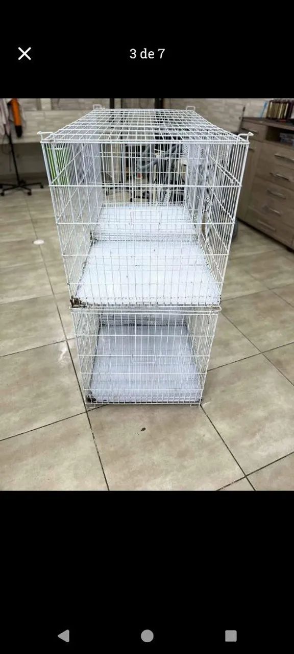 Gaiola para pet Dupla - Foto 4