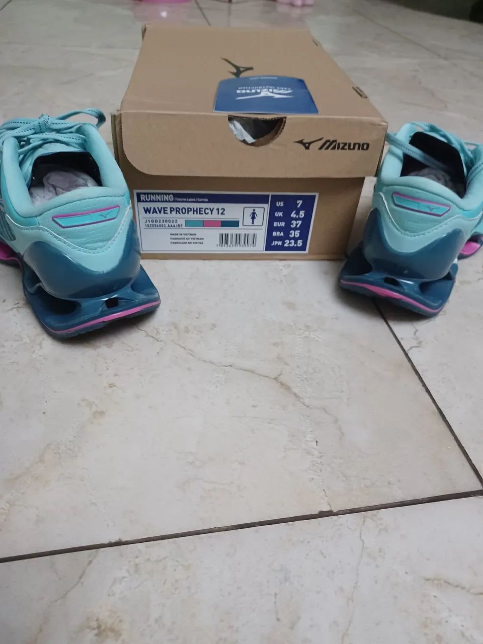 Tênis  Original Mizuno Wave Prophecy 12 núm. 35 - Foto 3