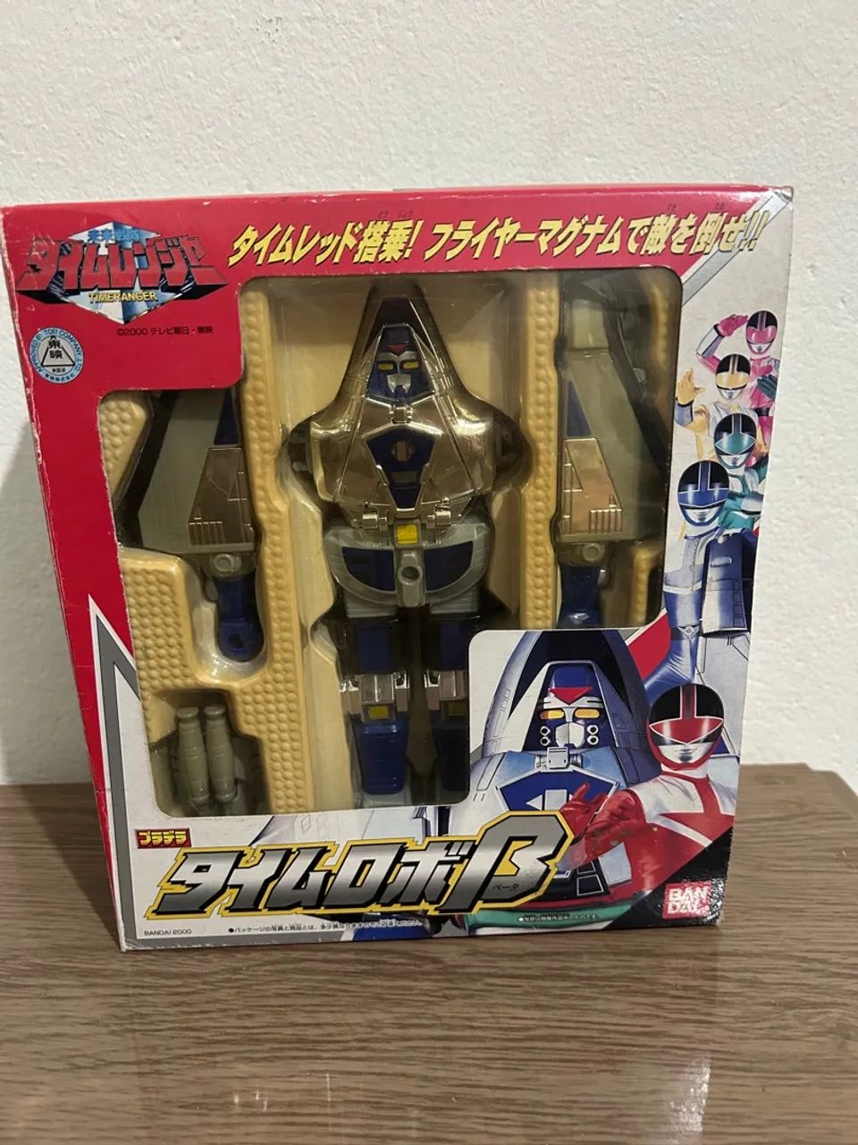 Boneco TimeRobo B - TimeRanger Power Ranger