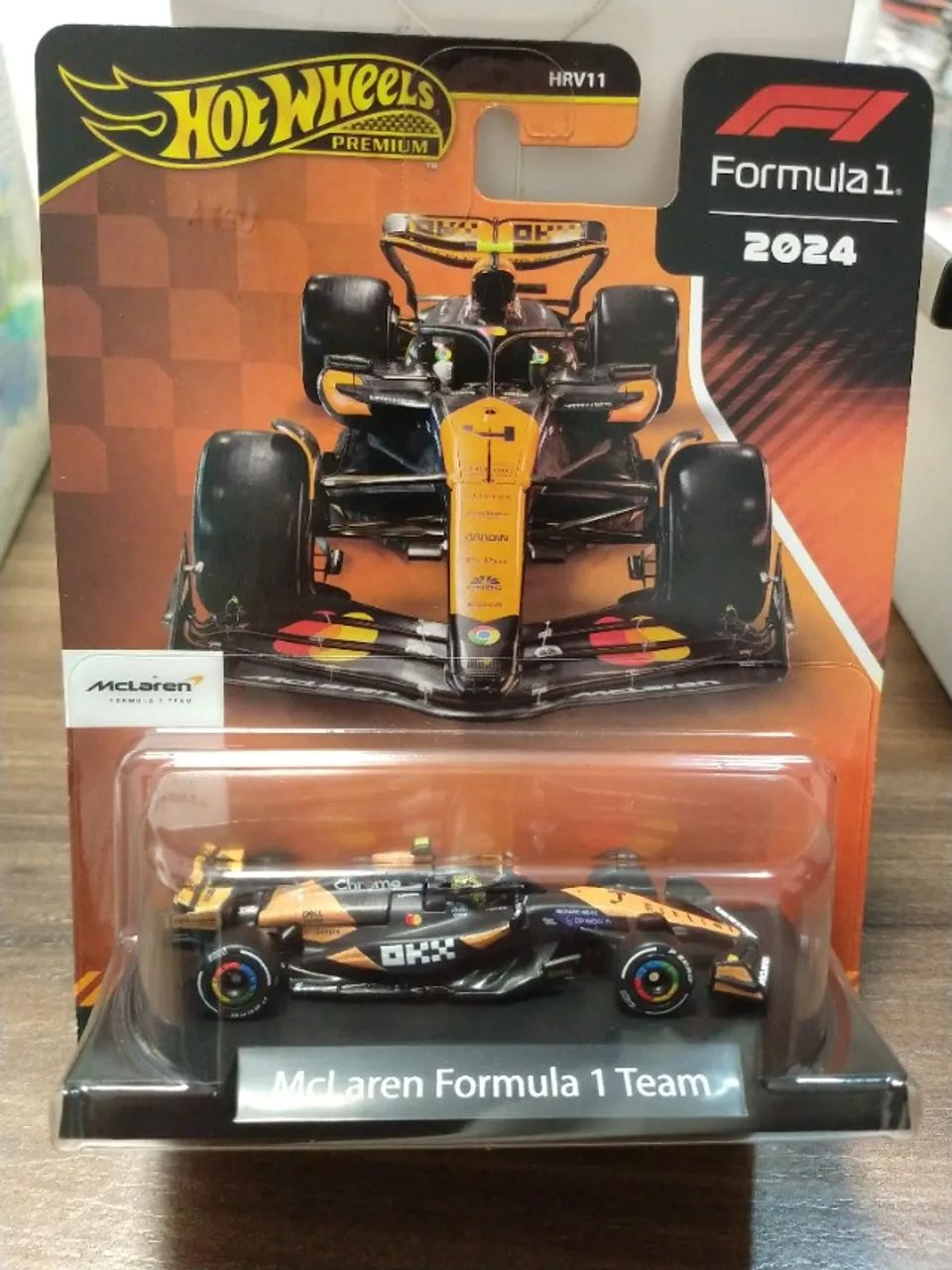 Hot Wheels Premium Mclaren Formula 1 Team - 2024 Miniatura