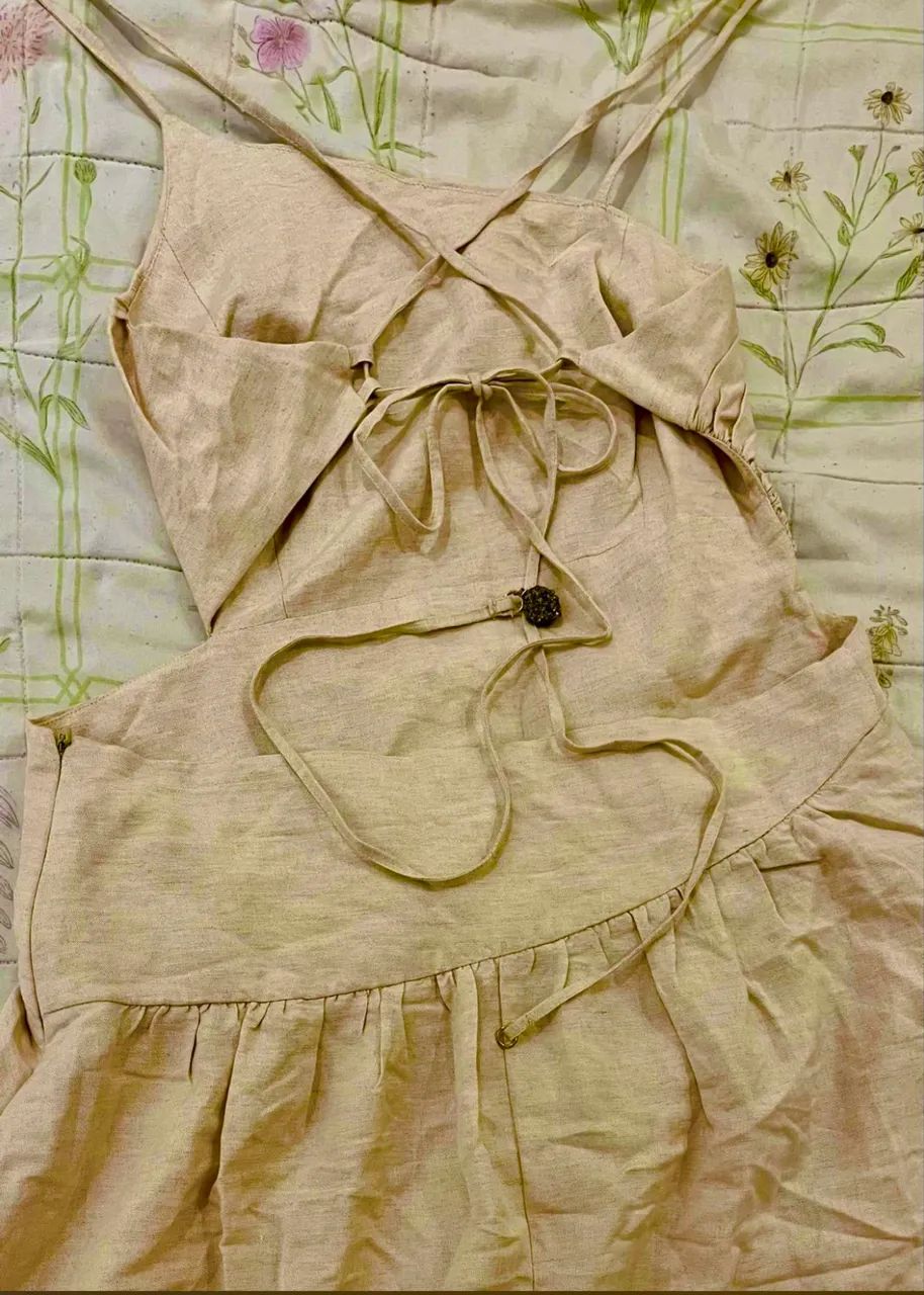 Vestido linho assimétrico Roupas São José, Juazeiro do Norte