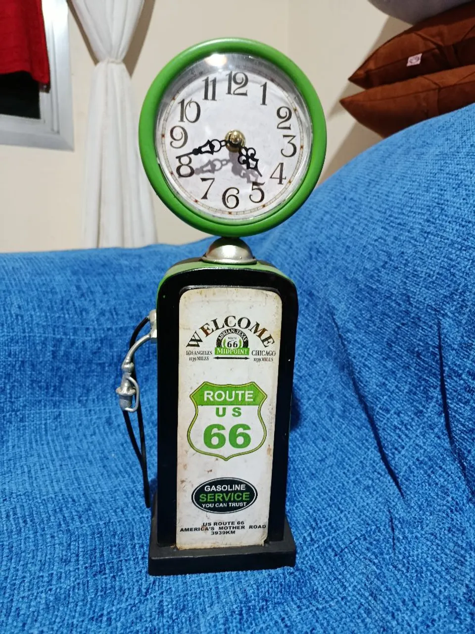 Relógio Decorativo Bomba de Combustível Rota 66