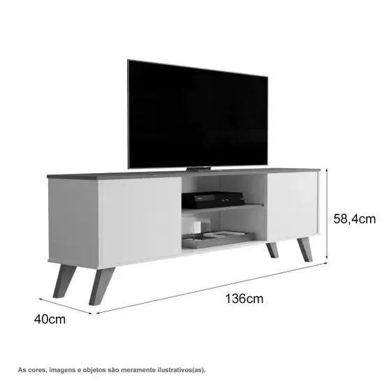 Rack com Prateleiras 2 Portas Helena - SUPER OFERTA! - Foto 3