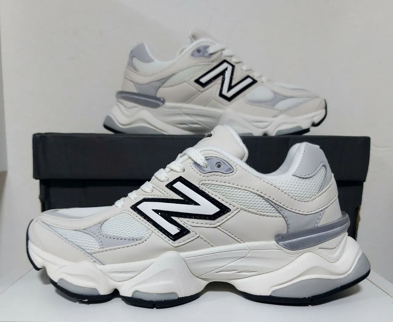 New Balance 9060 Sea Salt Raincloud - Calçados - Jardim Frei