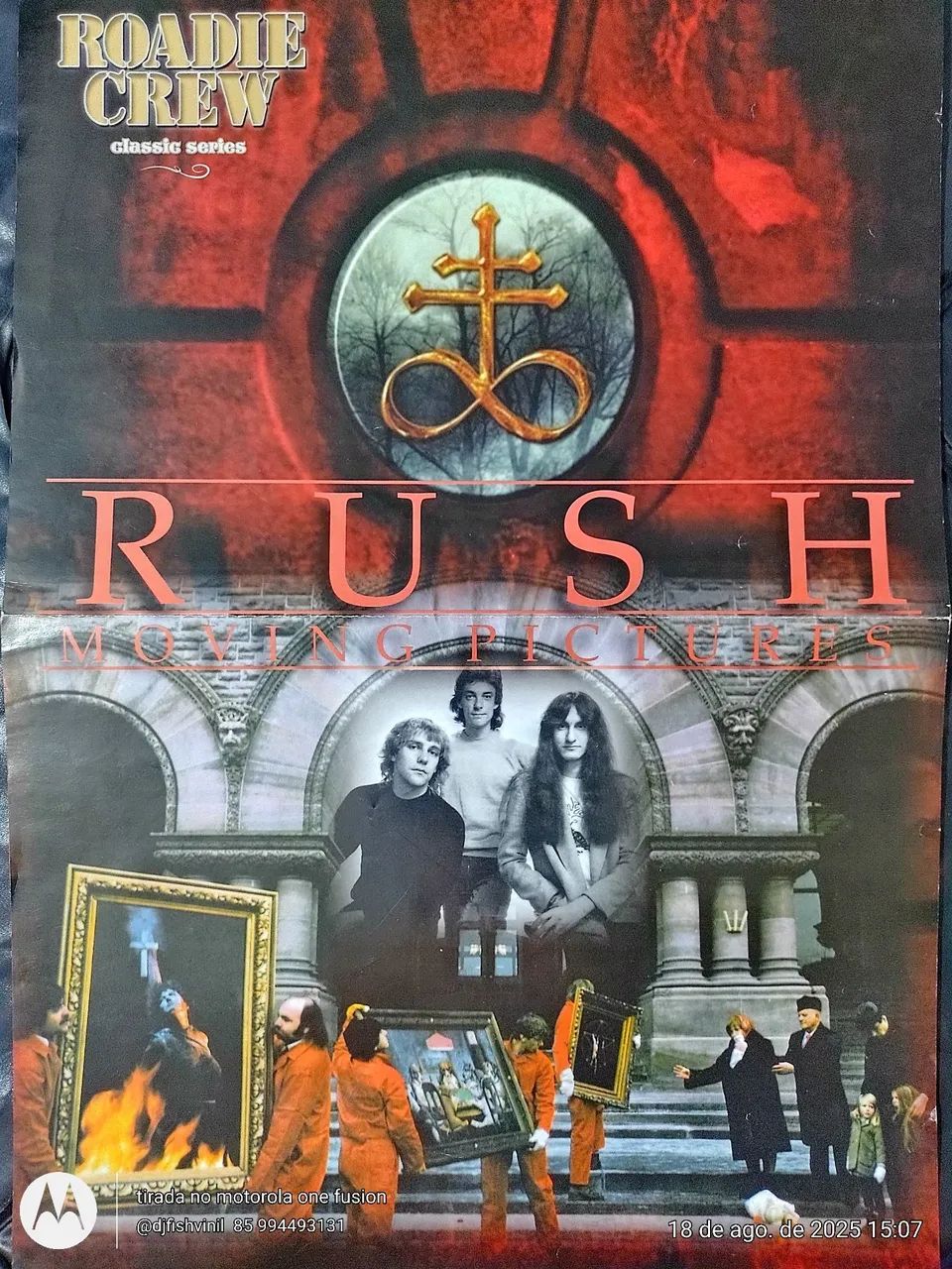 Posters da revista Roadie Crew. Bandas de rock variadas!  - Foto 3