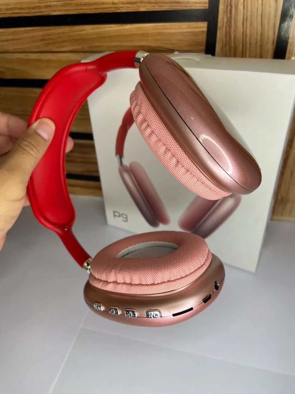 Fone Headphone Bluetooth iOS Android P9 - Foto 2