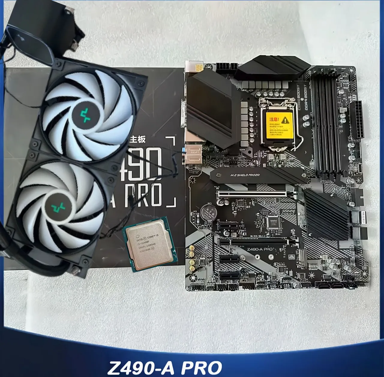 Kit completo para seu PC gamer!i5-11400F + Placa Mãe Z490-A PRO,