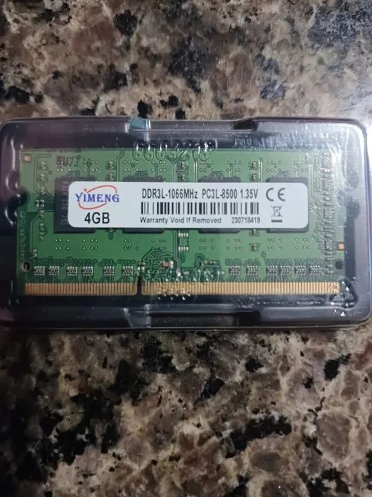 DDR3L RAM MEMORY 4GB 1066 FREQUENCY FOR LAPTOP64374414997505123