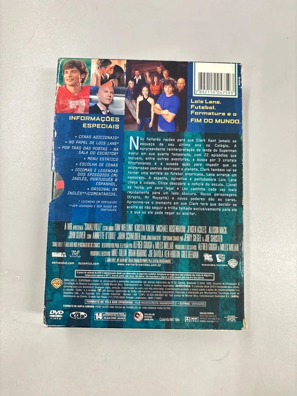 Smallville - 4ª Temporada Completa (6 DVDs) - Foto 4