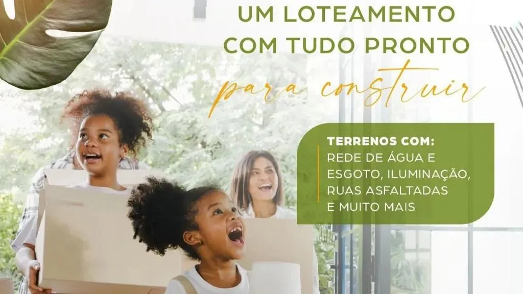 Loteamento Lagoa Parque pronto Para Construir a partir de 5x25