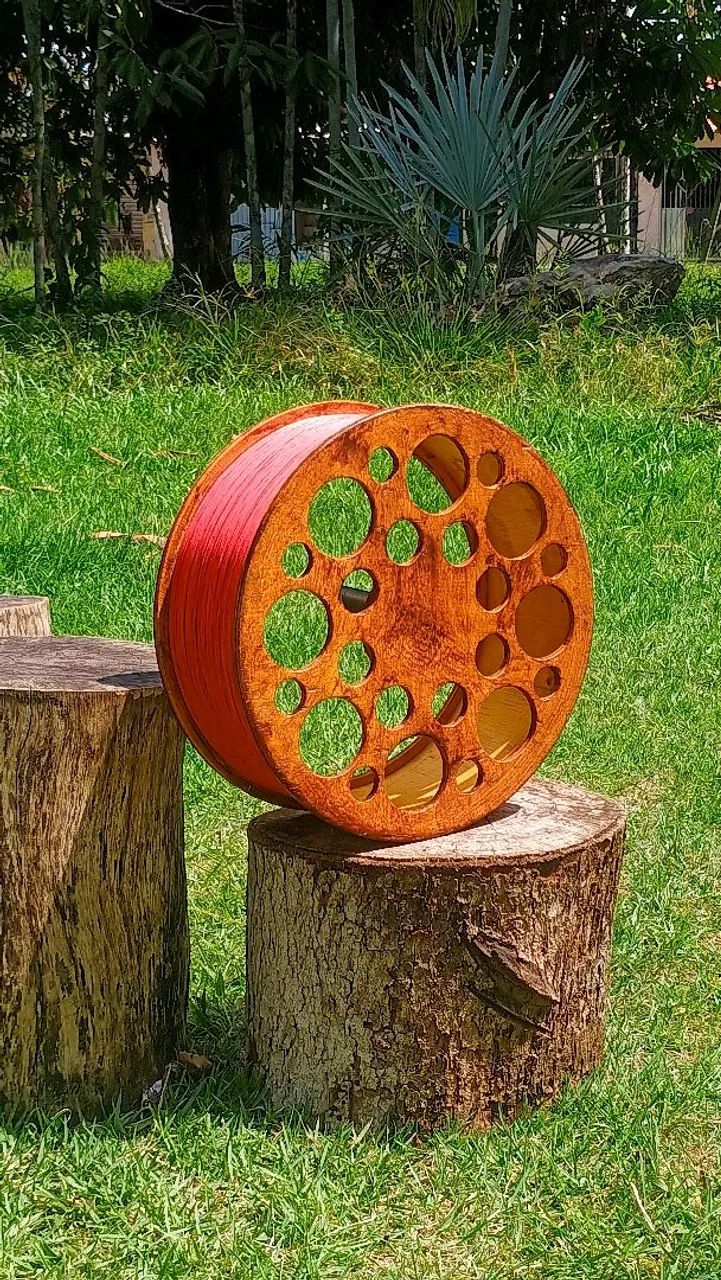 CARRETILHA 14 '5 POLEGADAS - MADEIRA COMPENSADO.