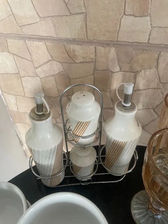 Kit Louças porcelana branca e diversos... - Foto 6