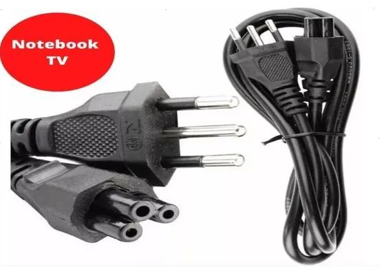 Cabo De Força Energia Tripolar Tv Fonte De Notebook Diversas 1,2M Arduino Automa COD-CP808