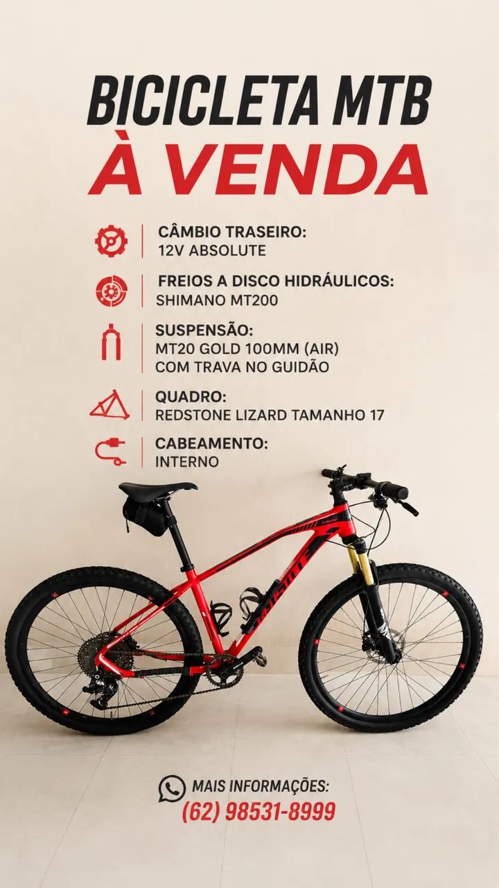 Bike aro 29 redstone lizard