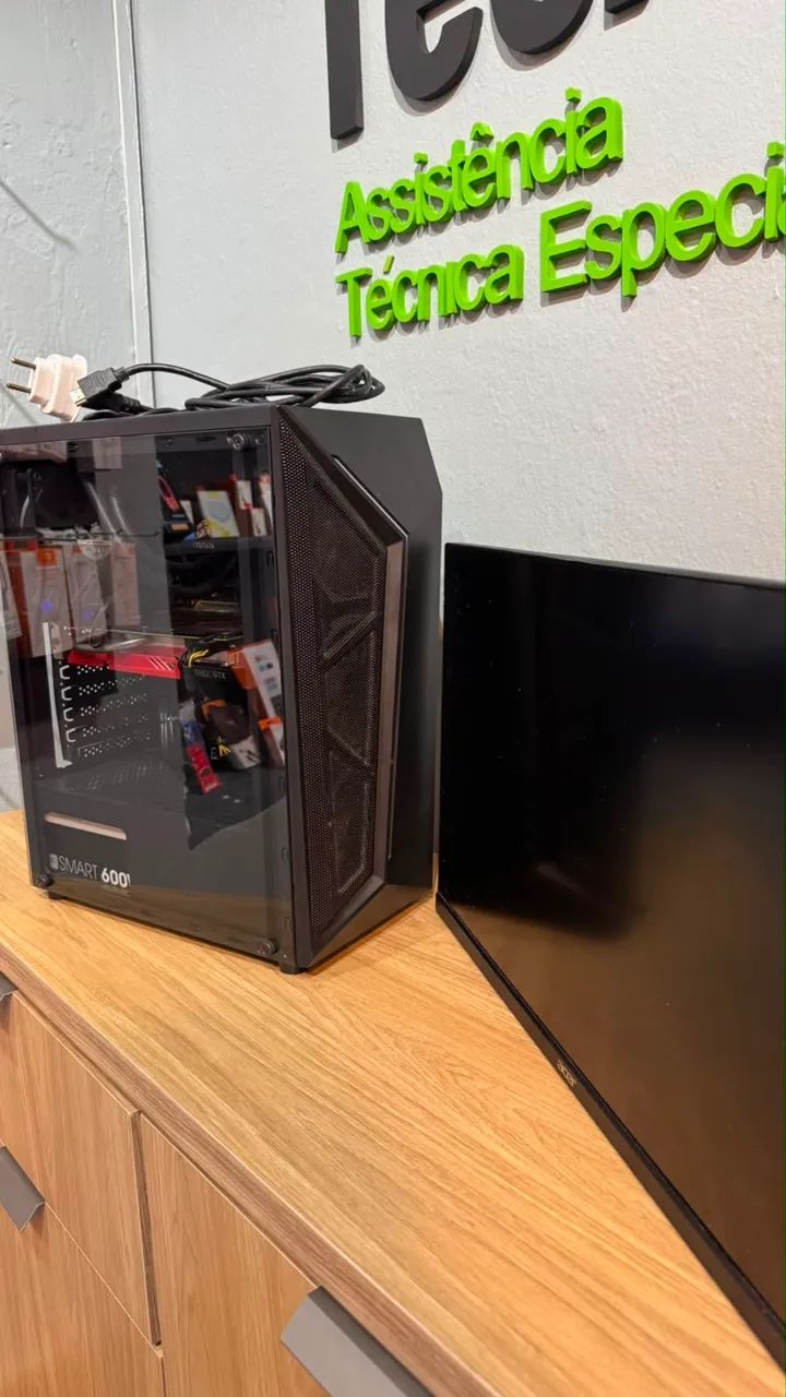 PC GAMER + MONITOR 144hz OPORTUNIDADE!  - Foto 4