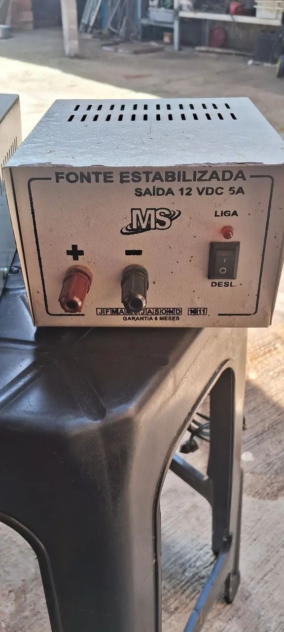 FONTE ESTABILIZADA, 12v 5 AMP 13,8 7 AMP - Foto 3